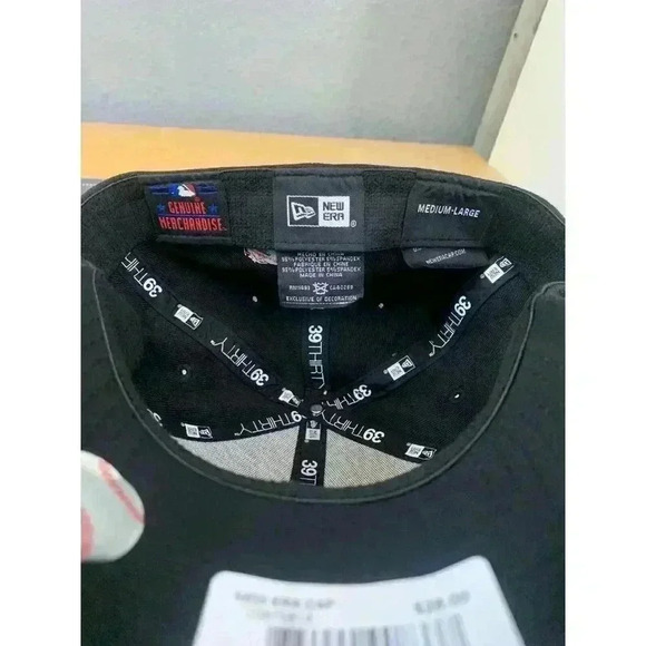 Miami Marlins Hat Mens M/L New Era MLB 39Thirty Diamond Era Flex Cap Baseball - Picture 6 of 6